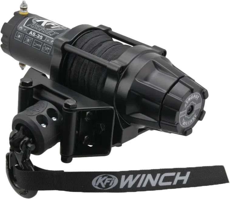 3500Lb Synthetic Assualt Series Winch 1