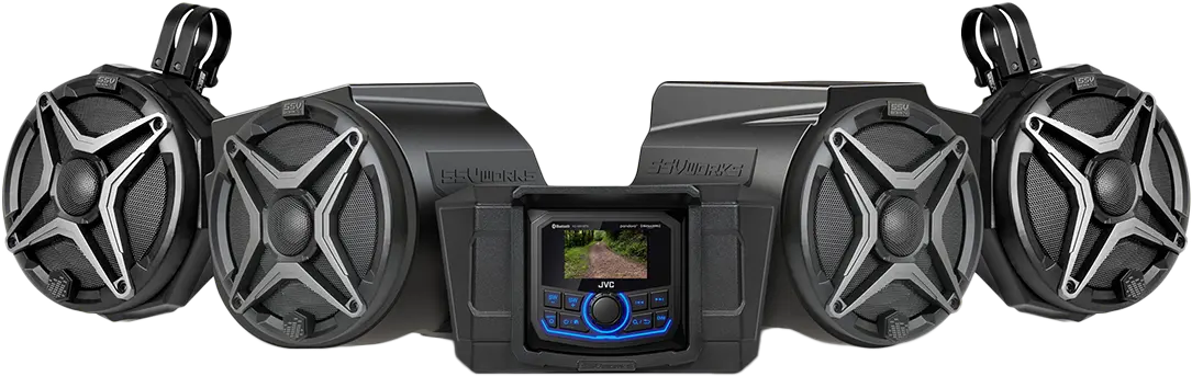 4 Speaker Kit W/ Jvc Controller 1