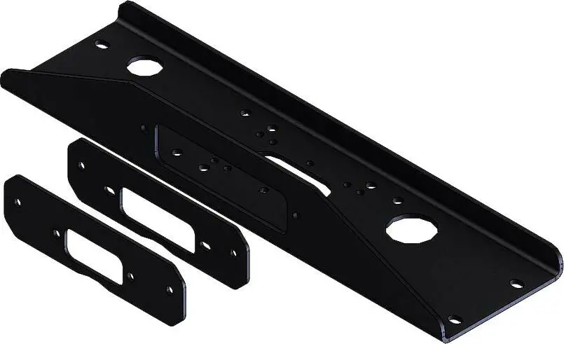 Winch Mount   Mahindra Roxor 1
