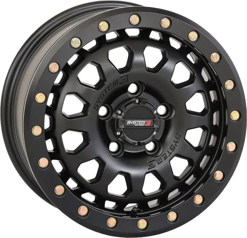 Sb6 Bl Wheel 15X7  4+3 (+10Mm) 5/4.5 Matte Black 1