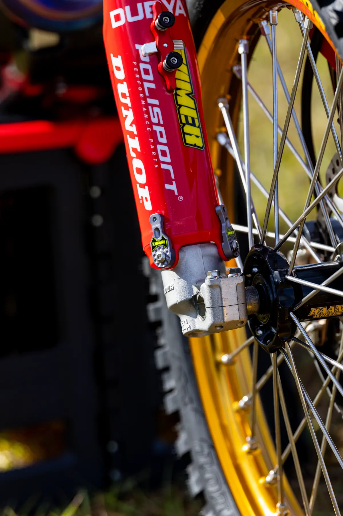 Tamer Fork Guard Bracket Singl Black 2