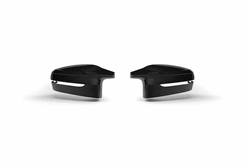 Akrapovic 2021+ Bmw (G87) M2, (G80) M3 & (G82) M4 Mirror Cap Set- Gloss Carbon 1