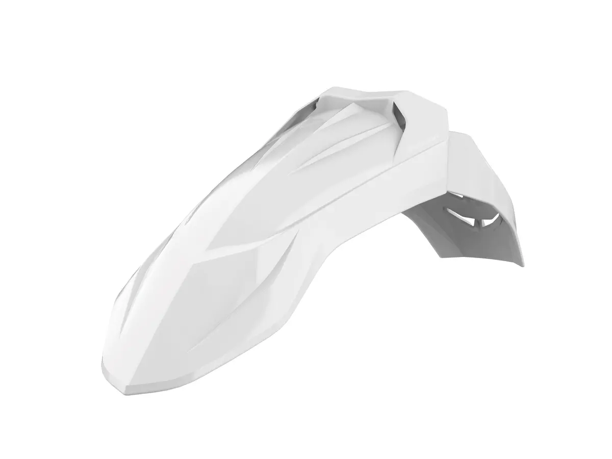 Universal Front Fender White 1