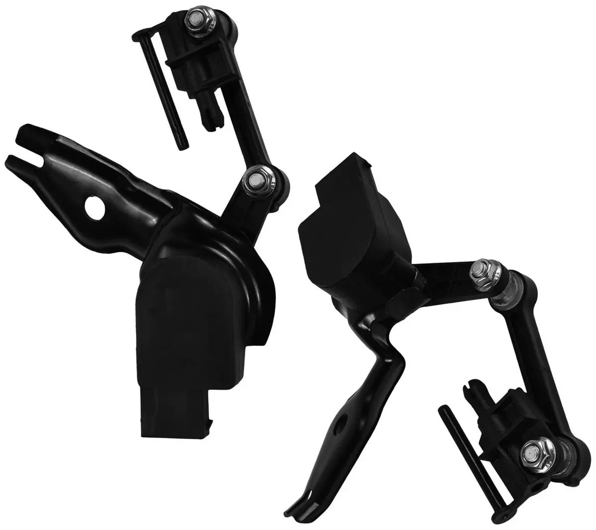 Rear Air Suspension Height Sensor Pair For Audi Q7 4L 06-15 Vw Touareg 7L 02-10 1