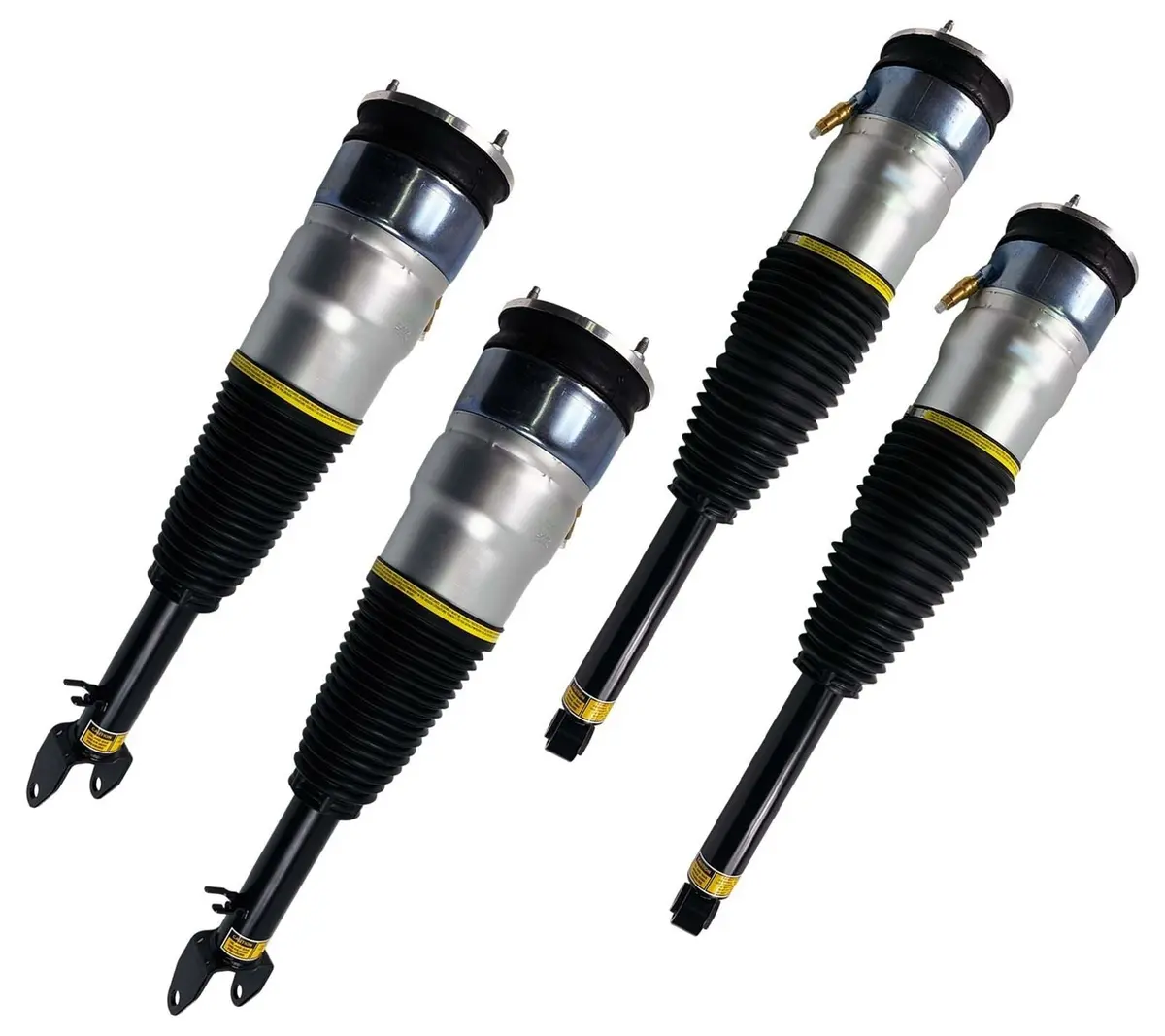 Front And Rear Air Suspension Spring Strut For Tesla Model S (5Yjs) Set Of 4 1