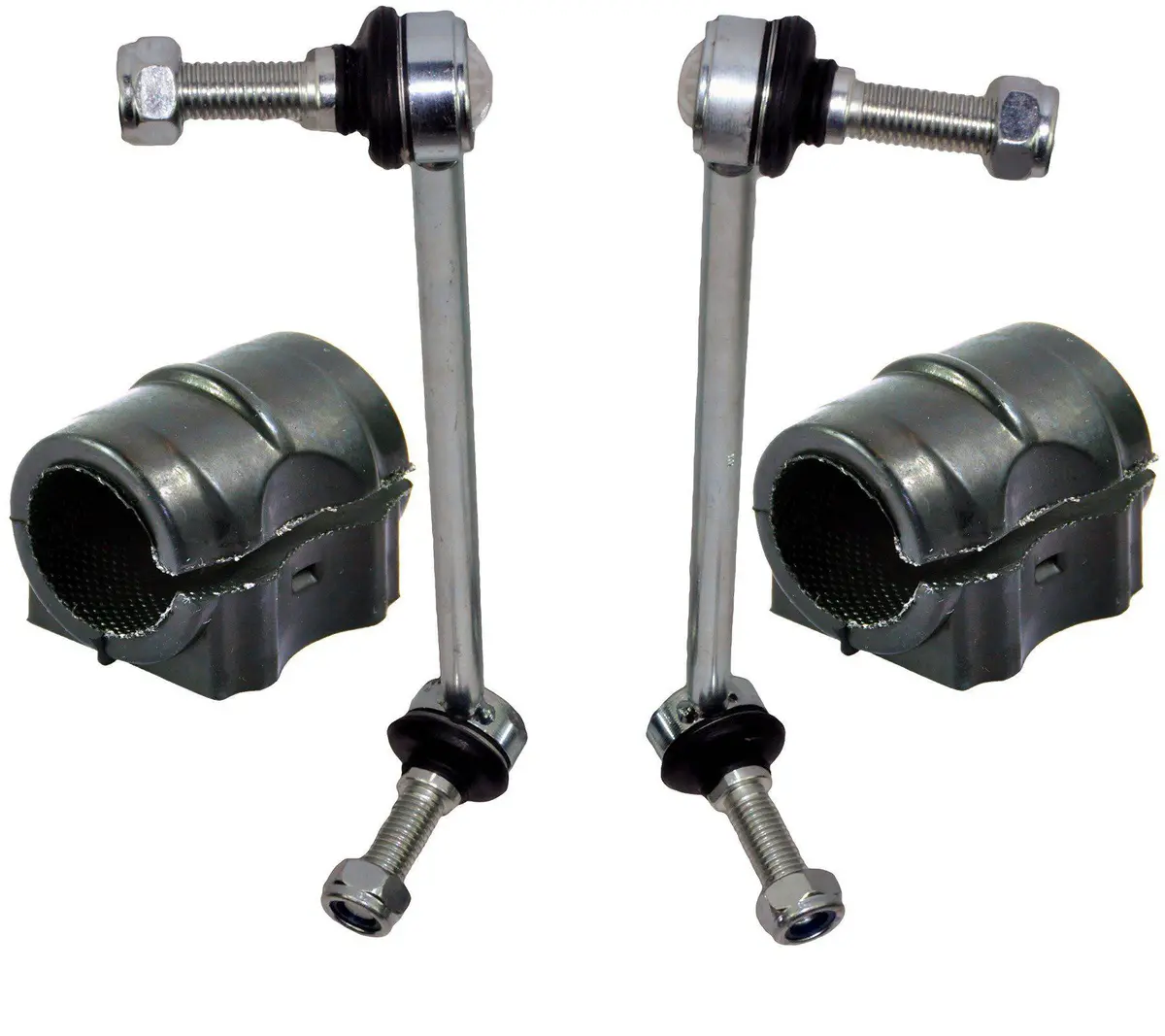 Front Anti Roll Bar Bushes + Drop-Links Kit (Left + Right) For Land Rover: Discovery, Range Rover Sport, Rbm500150 1