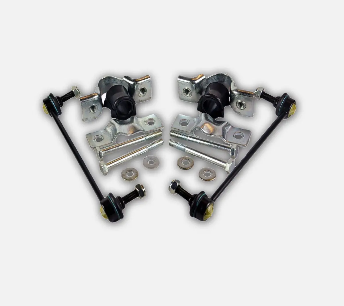 Front Anti Roll Bar Bushes & Links Repair Kit (Left & Right Sides) For Peugeot, Citroen, And Fiat 1