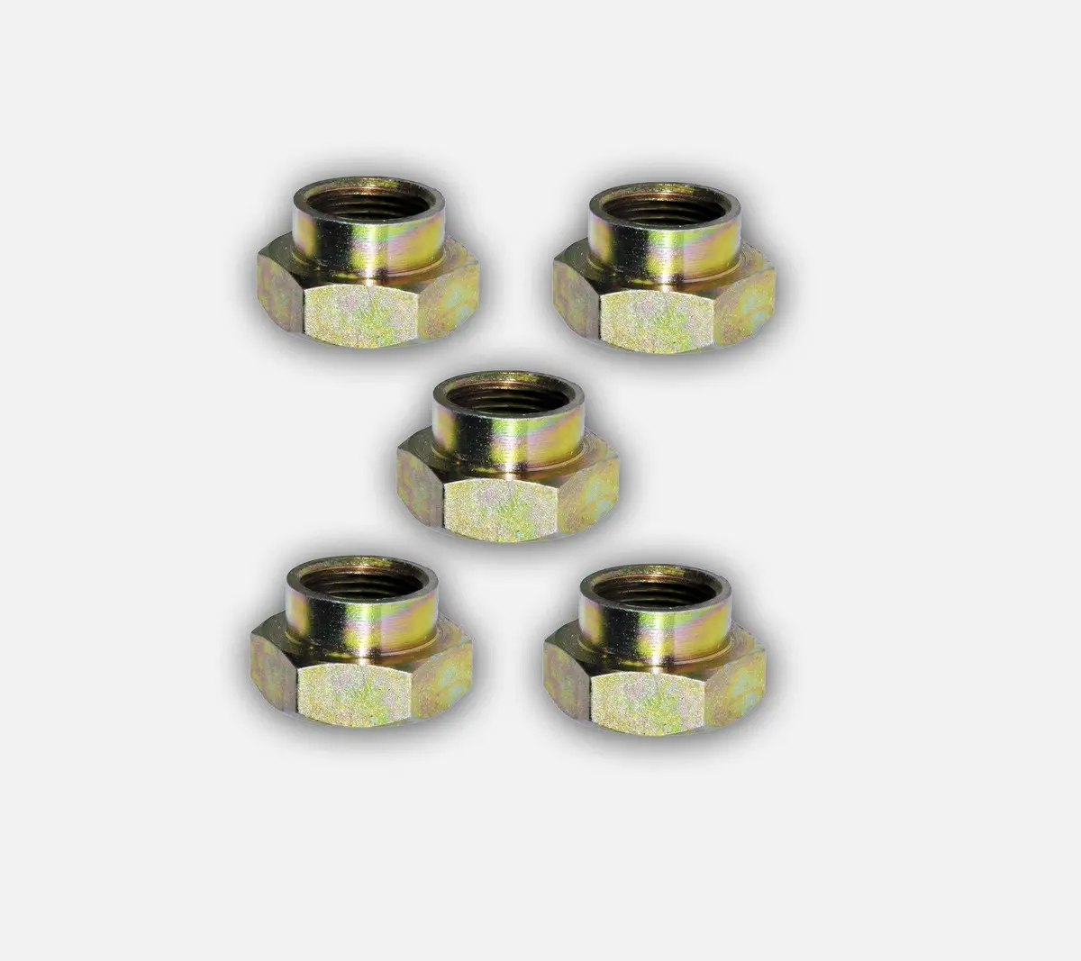 Front Hub Nut Set Of 5 For Peugeot, Citroen, Ford, Mazda, And Toyota 329714 1