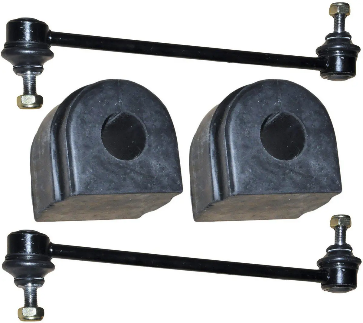 Front Left & Right Anti Roll Bar Links & Bushes Kit (23 Mm) For Bmw: 3 Series 1