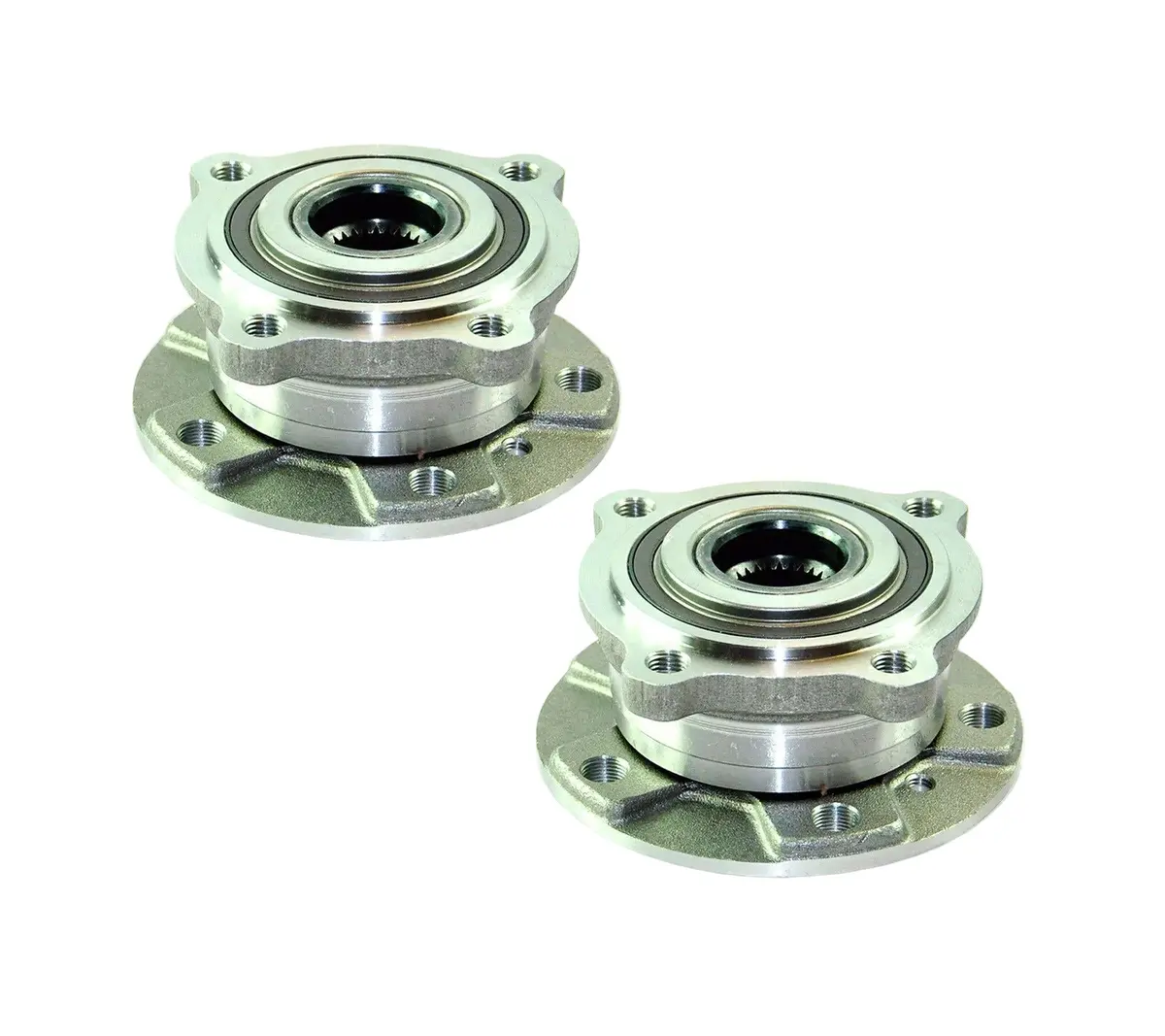 Front (Left & Right Pair) Wheel Bearing Hub Assembly For Bmw: X5, X6 31206773207 1