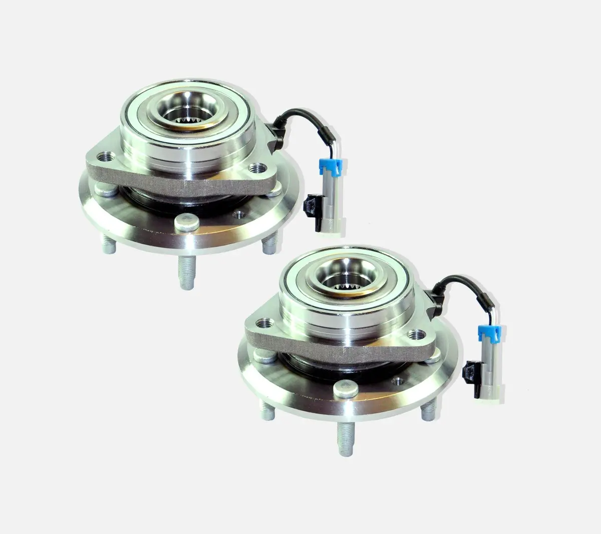 Front Left +Right Wheel Bearing Hub Pair + Abs Sensor For Chevrolet And Opel-Vauxhall 1