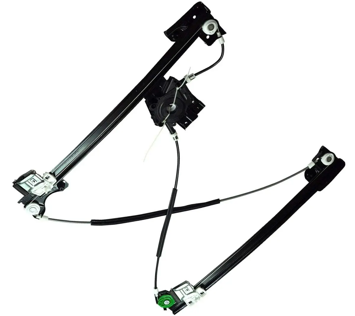 Front Left & Right Window Regulator Pair W/O Motor (5/3 Doors) For Land Rover: Freelander, Freelander 2, 1