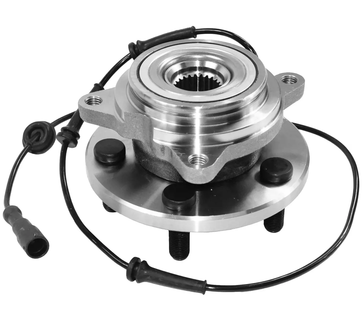 Front Left/Right Wheel Bearing Hub + Abs Sensor For Land Rover 1