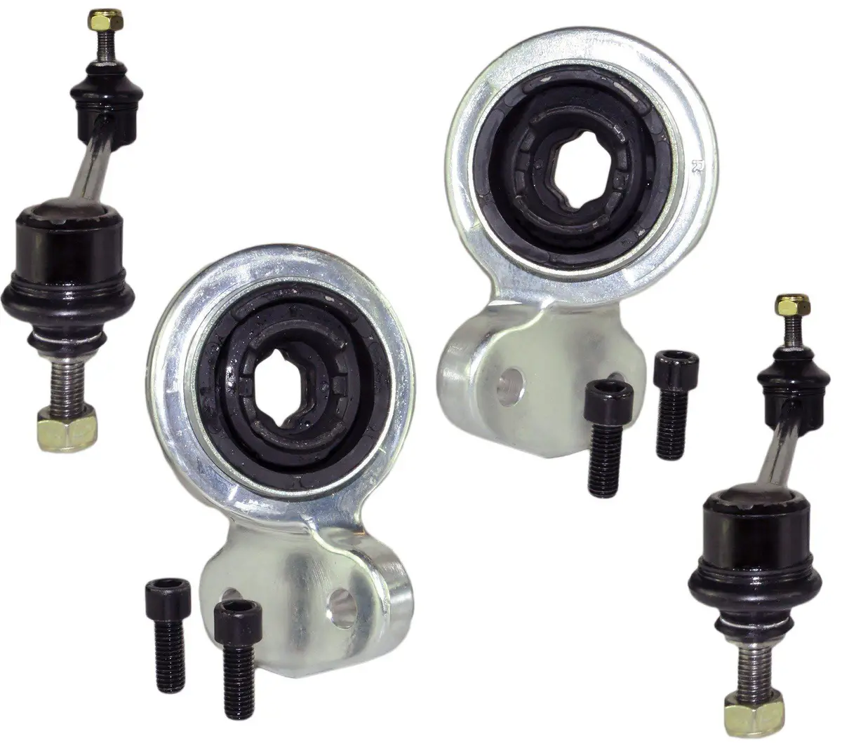 Front Lower Suspension Wishbone Bushes & Links Kit For Bmw 1
