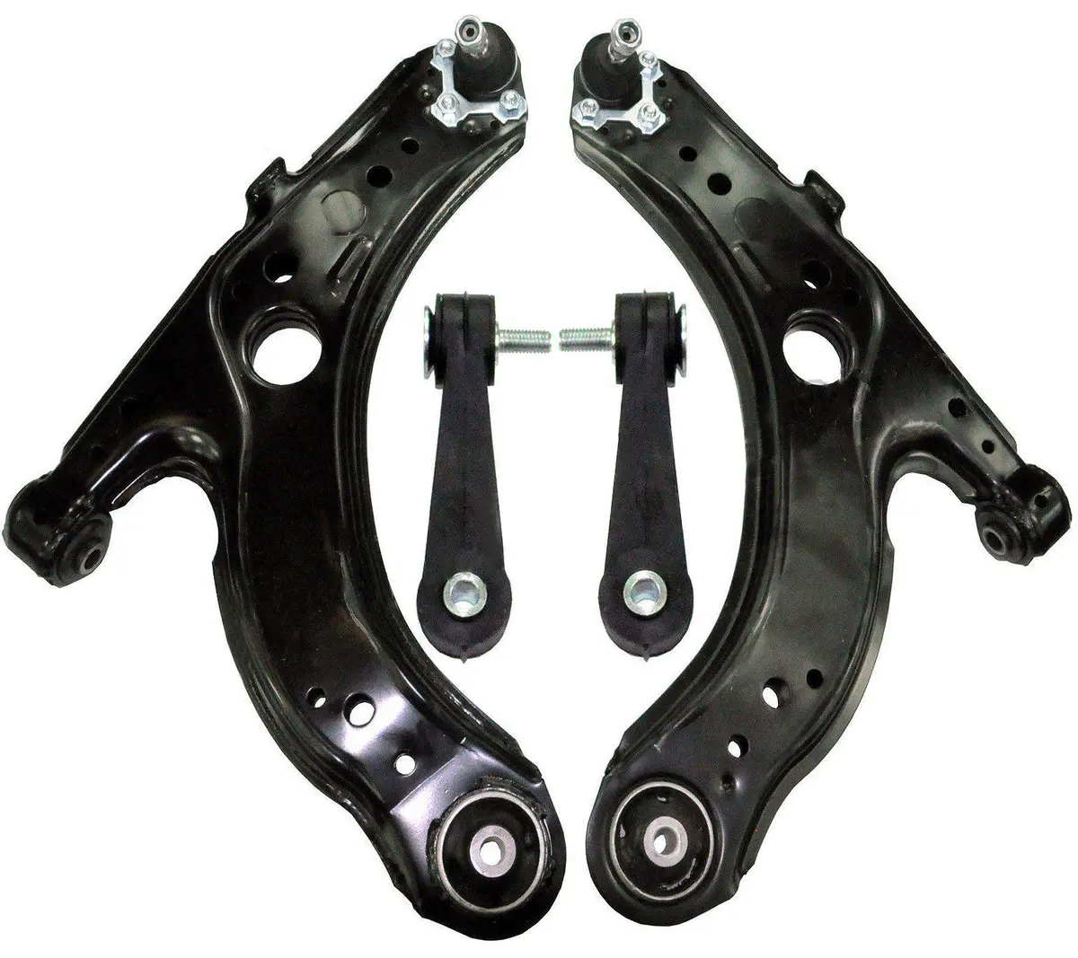 Front Lower Suspension Wishbone Control Arms Kit (Left & Right) For Audi, Vw, Seat, Skoda A3, And Octavia 1