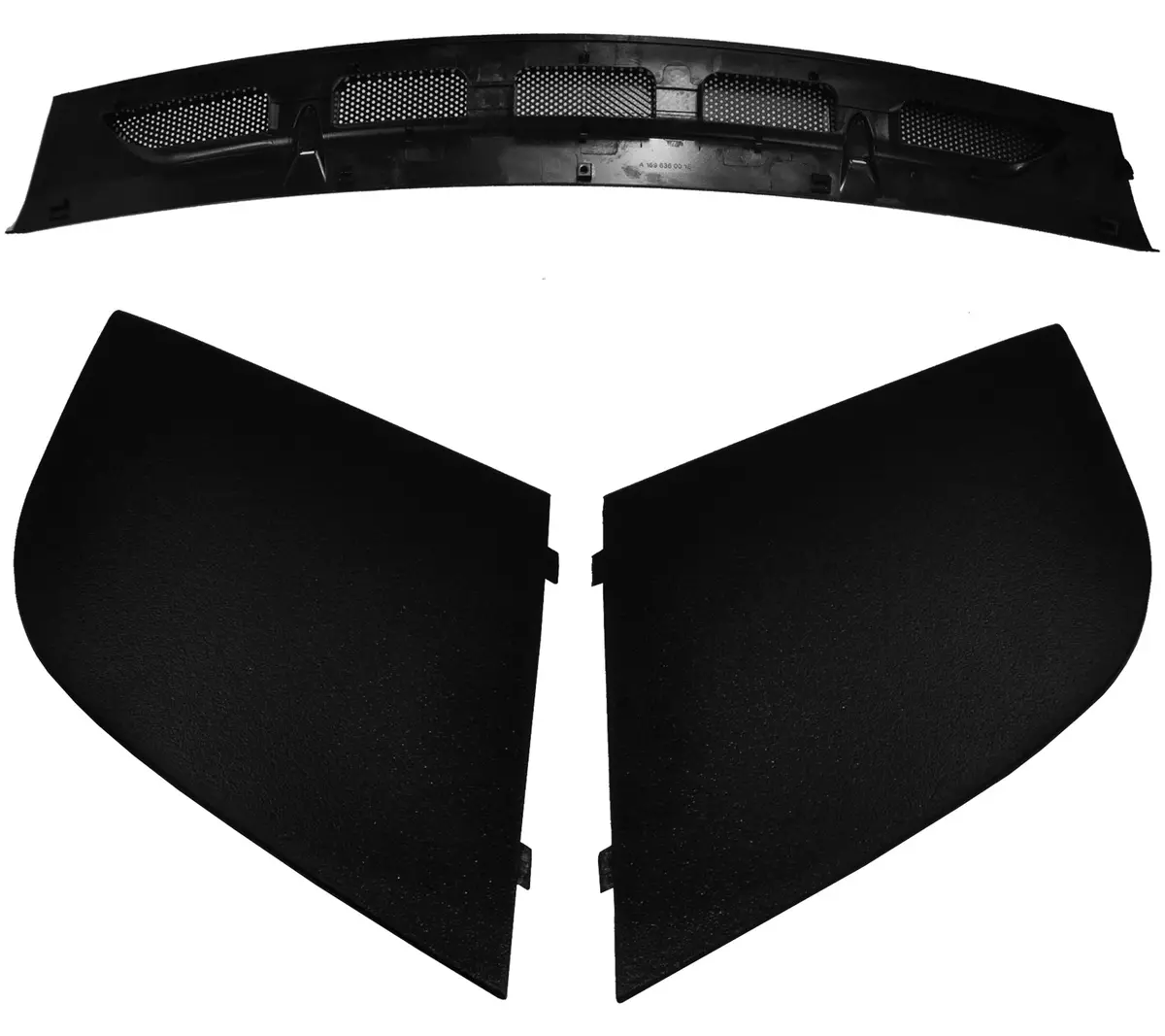 Front Windshield Water Drain Cover (Left & Right Pair) For Mercedes Benz Mb B Class W245 1