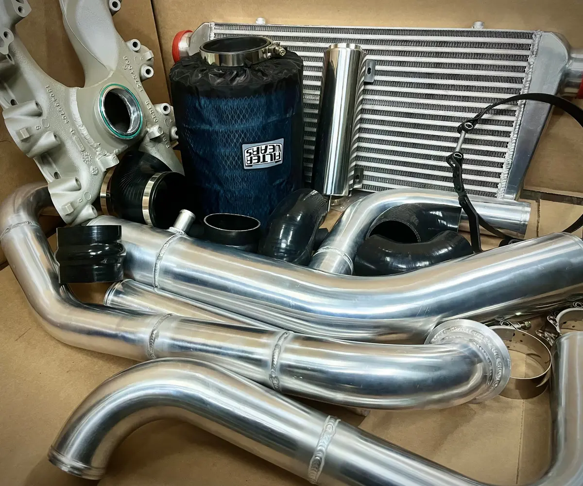 Cdd Obs & Bricknose Idi Intercooler Kit 2