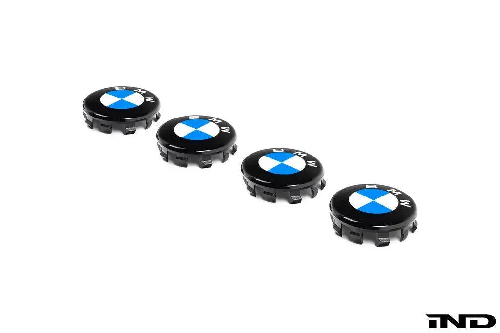 Ind Gloss Black Next Dark Design Wheel Center Cap Set - 56Mm 1