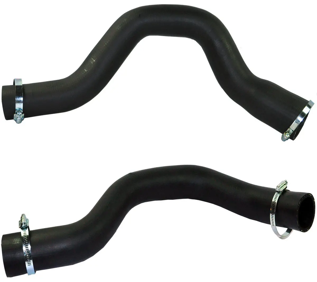 Intercooler Hose Pipe Pair (Inlet & Outlet) For Jeep 1