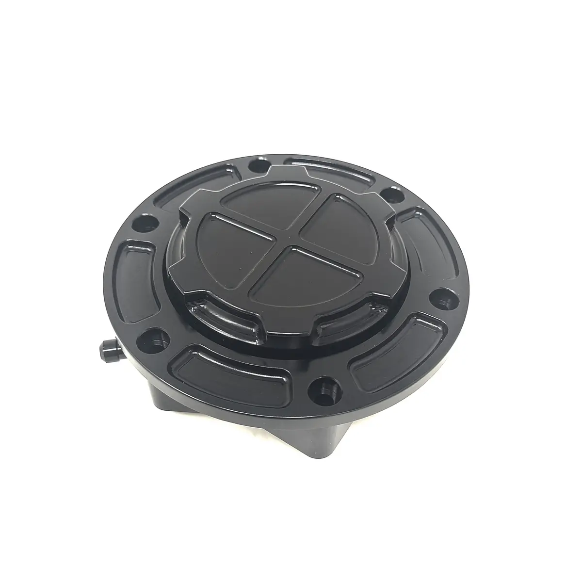 Harley Davidson 2023.5+ 2024 Touring Billet Aluminum Gas Cap Filler 1