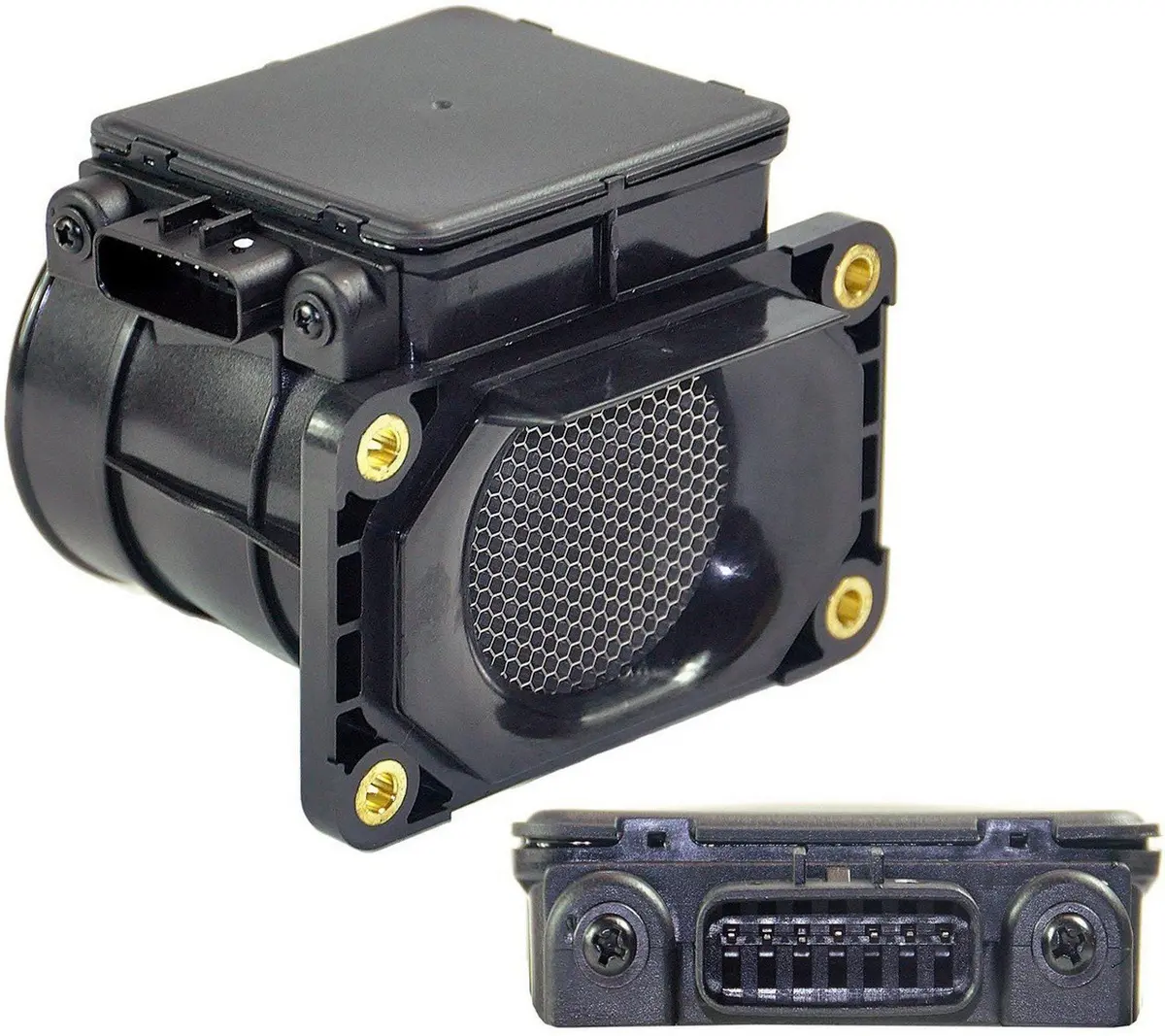 Mass Air Flow Meter Sensor 7 Pins For Mitsubishi Md336481 1