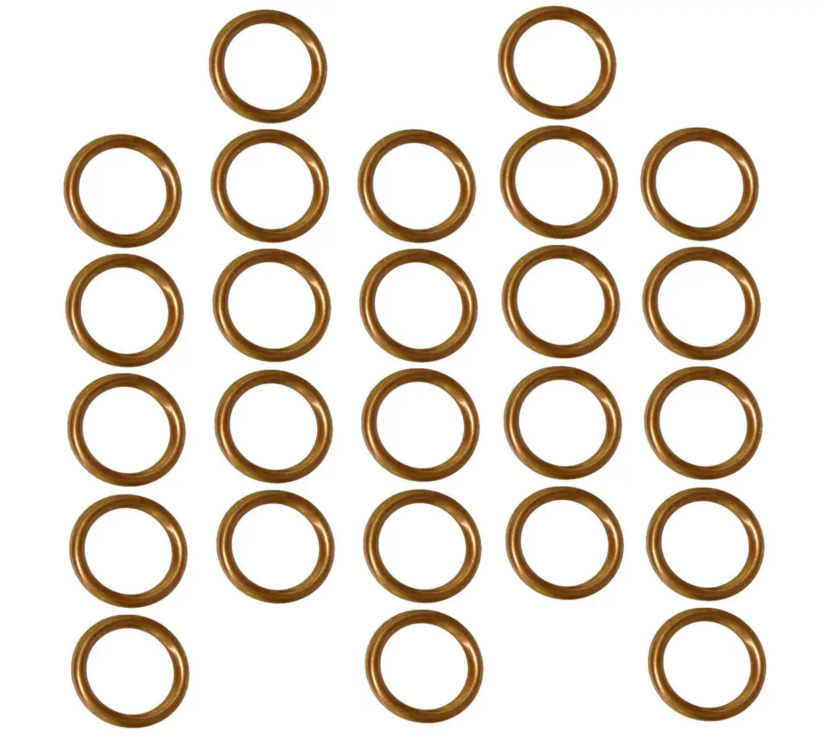 Oil Sump Plug Washers X25 For Peugeot, And Citroen 031327 1
