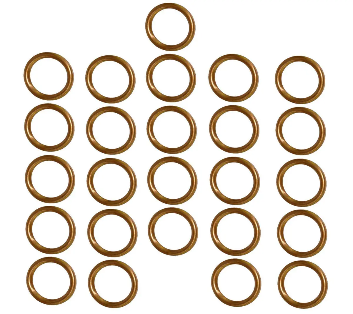 Oil Sump Plug Washers X25 For Peugeot, And Citroen 031327 2