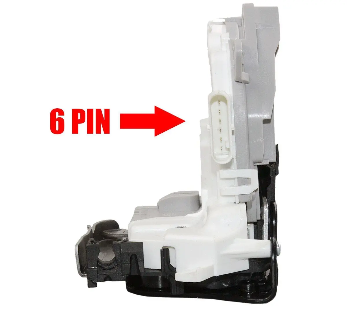 Rear Right Driver Door Lock Latch Catch (6 Pins) For Audi And Vw 8K0839016c 1