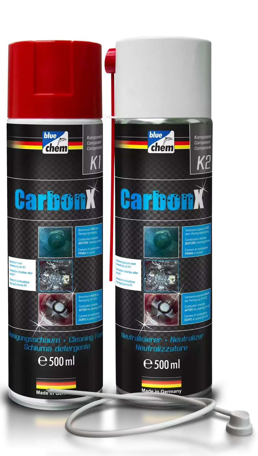 Carbon X - Hard Carbon Remover, 2 Part Kit 1