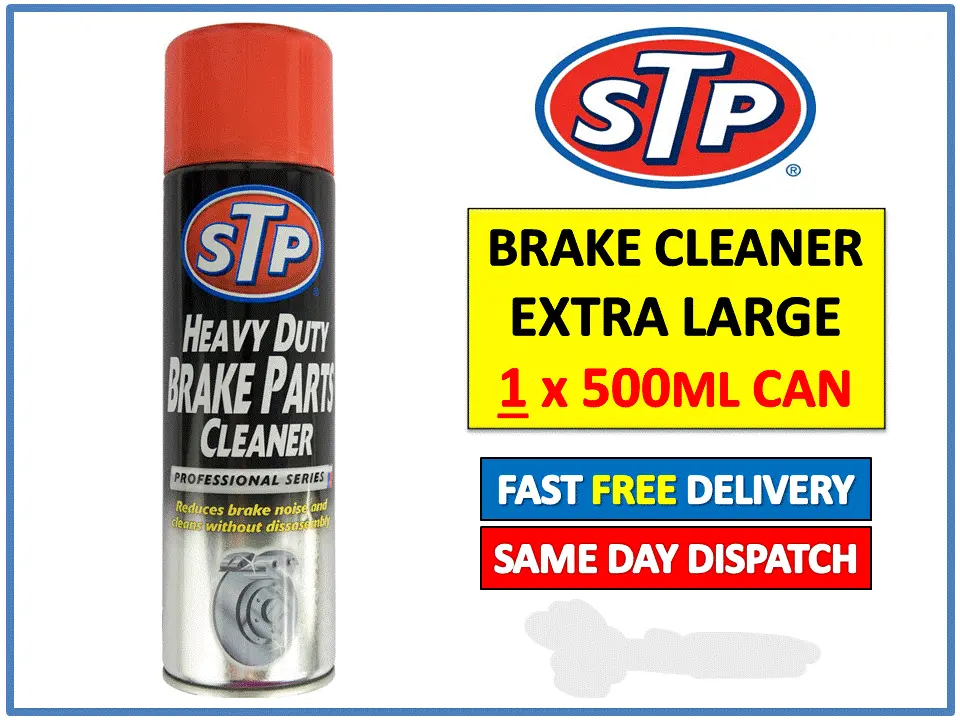 Stp Workshop Brake Part Disc & Clutch Cleaner Spray Can Aerosol Large 500Ml New 1