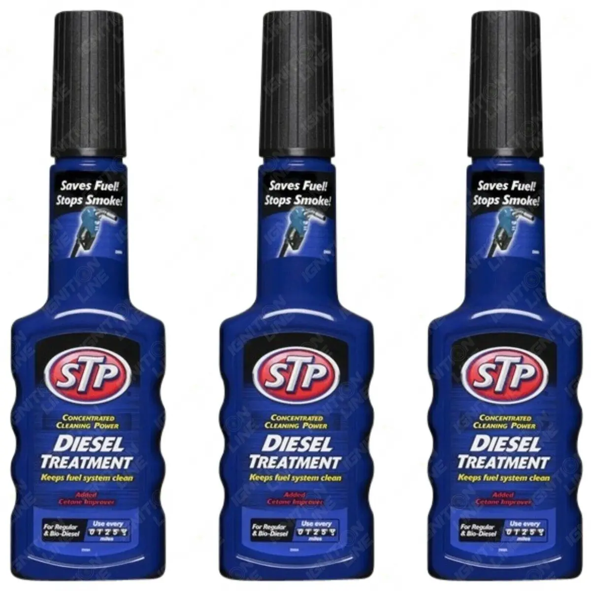 3 X Stp Diesel Treatment Fuel System Cleaner Reduce Emissions Saves Fuel 200Ml 1