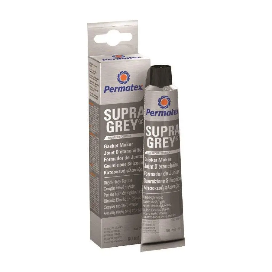 Permatex Supra Grey Rigid High Torque & Vibration Use Gasket Maker 80Ml 1