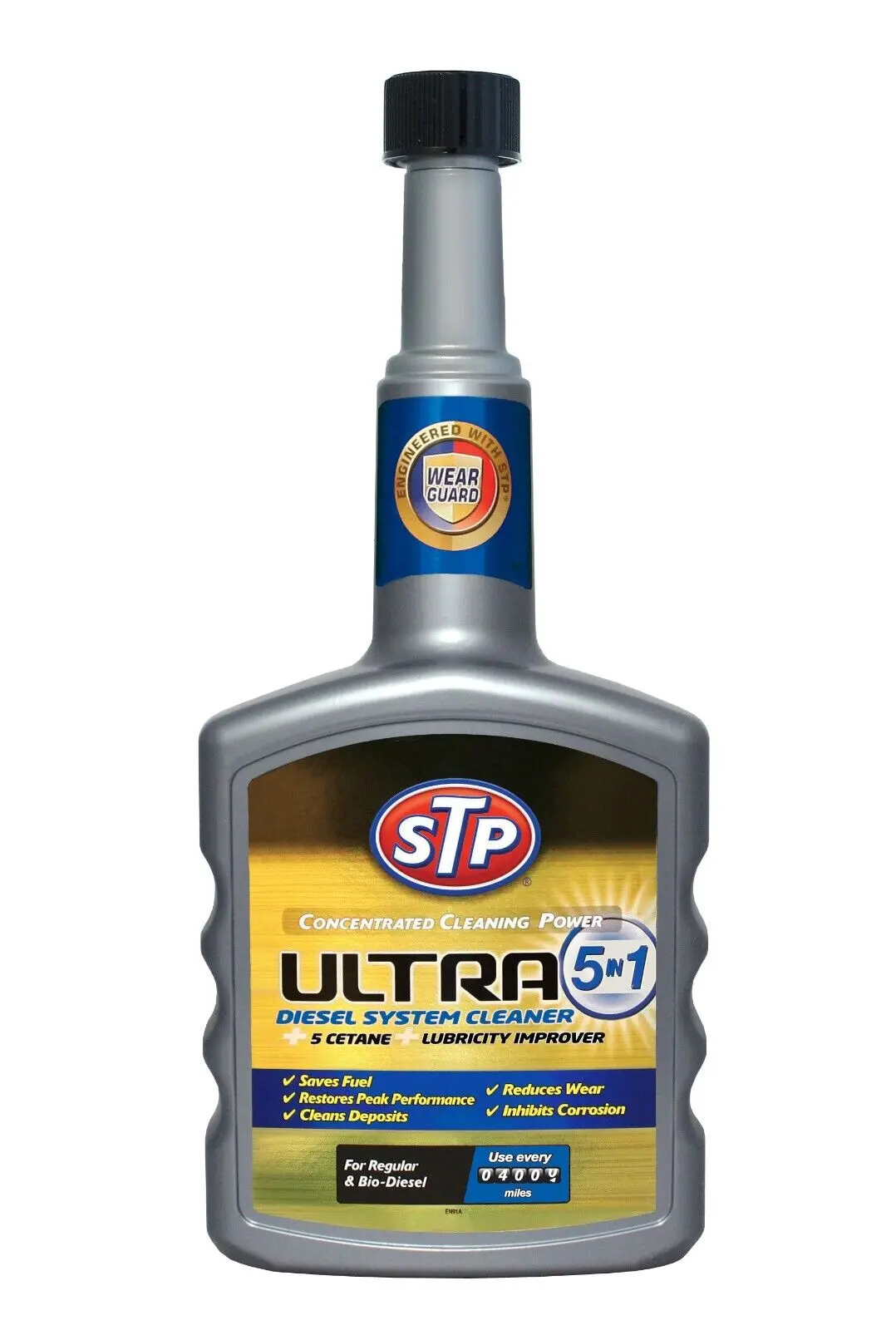 Stp Ultra 5In1 Diesel Injector Fuel System Cleaner Treatment Power Booster 400Ml 1