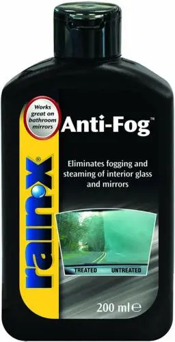 Rain-X Anti Fog Window Mirror Glass Condensation And Steaming Treatment - 200Ml 1