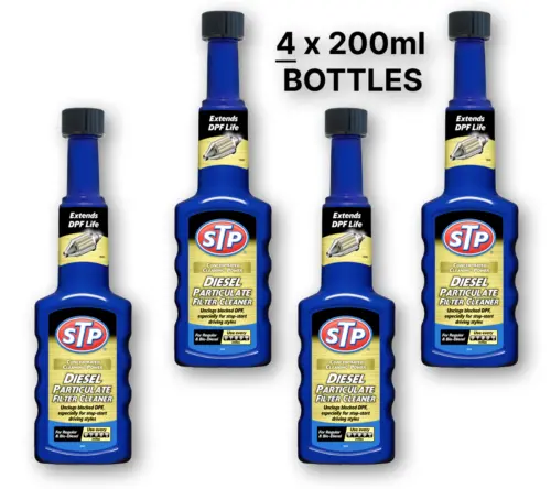 4X Stp Diesel Particulate Filter Cleaner Fuel Additive Regenerator Unblocks Dpf 1
