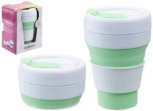 Summit Mybento Pop Cup 355Ml Collapsible Silicone Coffee Cup Mug Travel 1