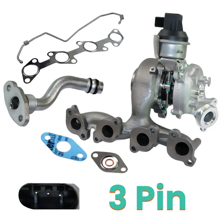 Turbocharger  For Audi: A3, Skoda: Yeti, Vw: Eos, Golf, Golf Plus, Jetta, Passat, Passat Cc, Scirocco, Tiguan 1