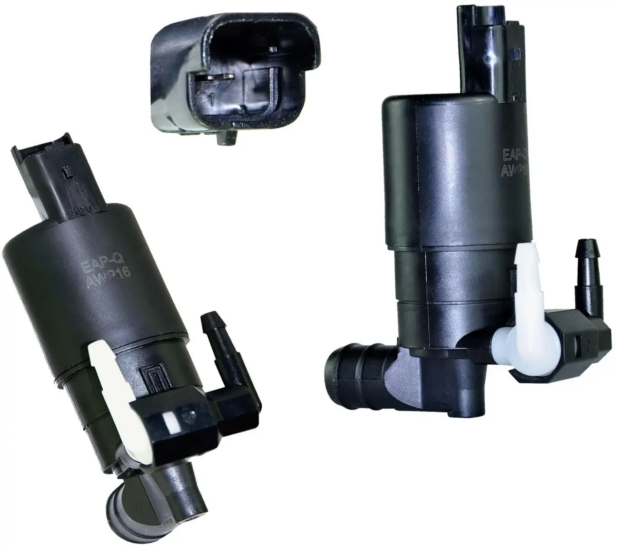 Twin Outlet Washer Pump For Windscree Cleaning System For Citroen, Peugeot & Renault Awp16 1