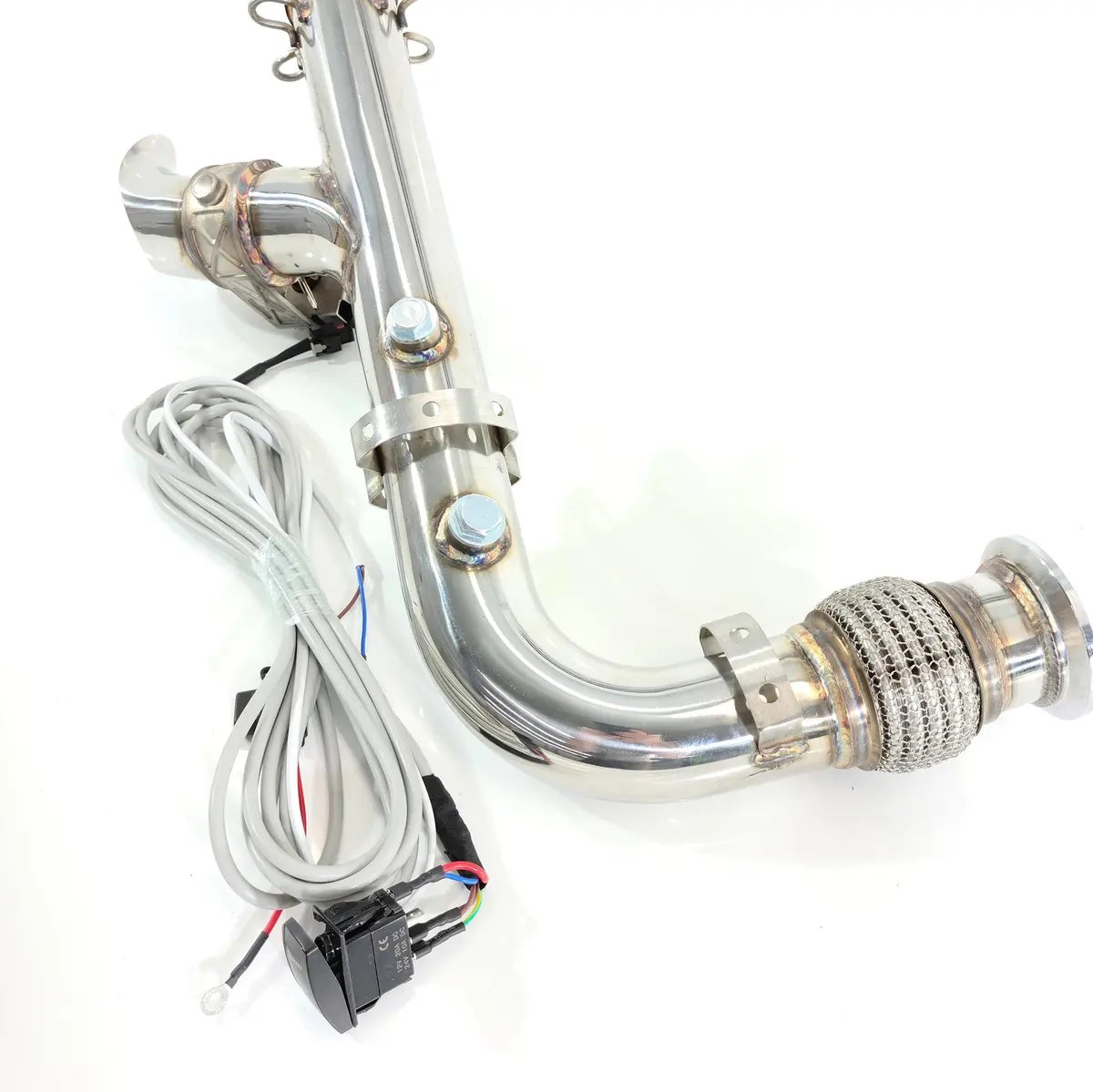 Brp Can Am X3 Shocker Downpipe (Electronically Adjustable Exhaust!) 1