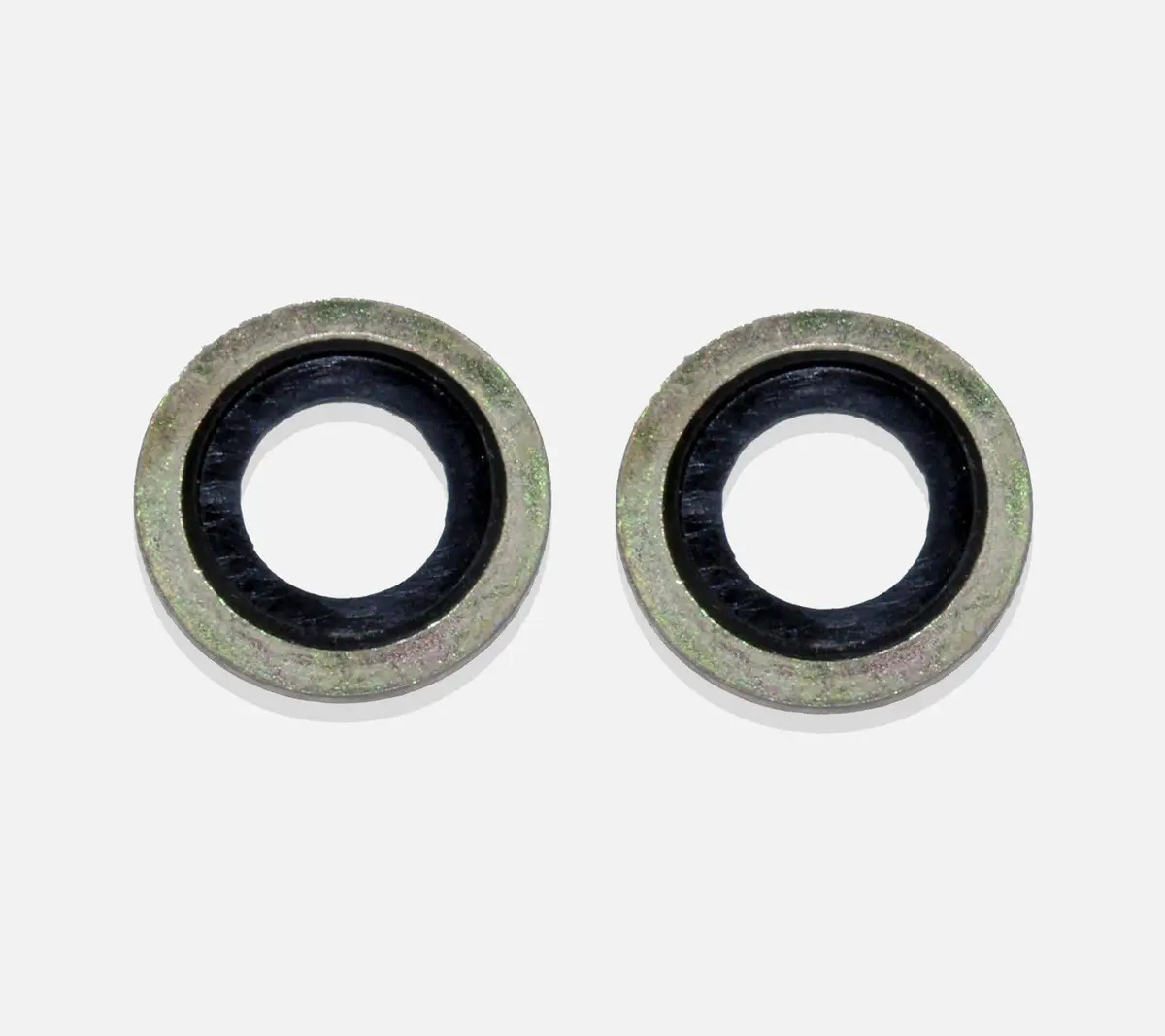 X2 Oil Drain Sump Plug Washers For Peugeot, Citroen, Ford, Land Rover, And Mazda 1