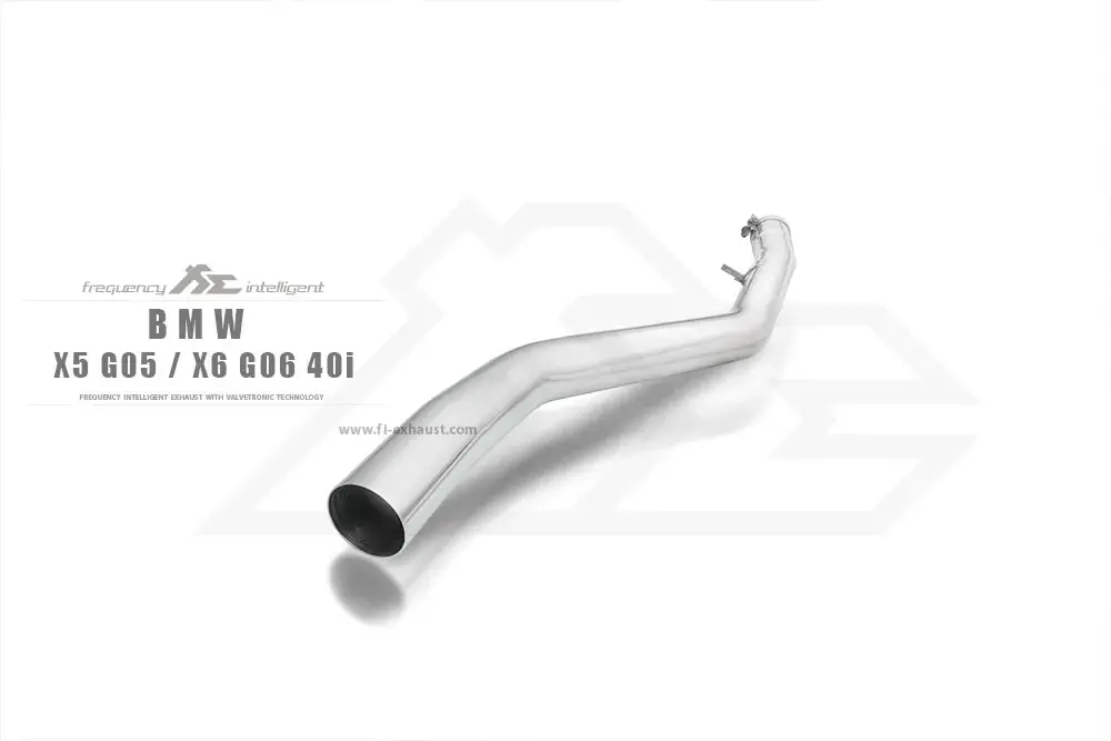 Fi Exhaust Front Pipe + Mid Pipe + Valvetronic Muffler (Retains Oem Valve Settings - No Remote) - G05 X5 | G06 X6 2019-2022 2