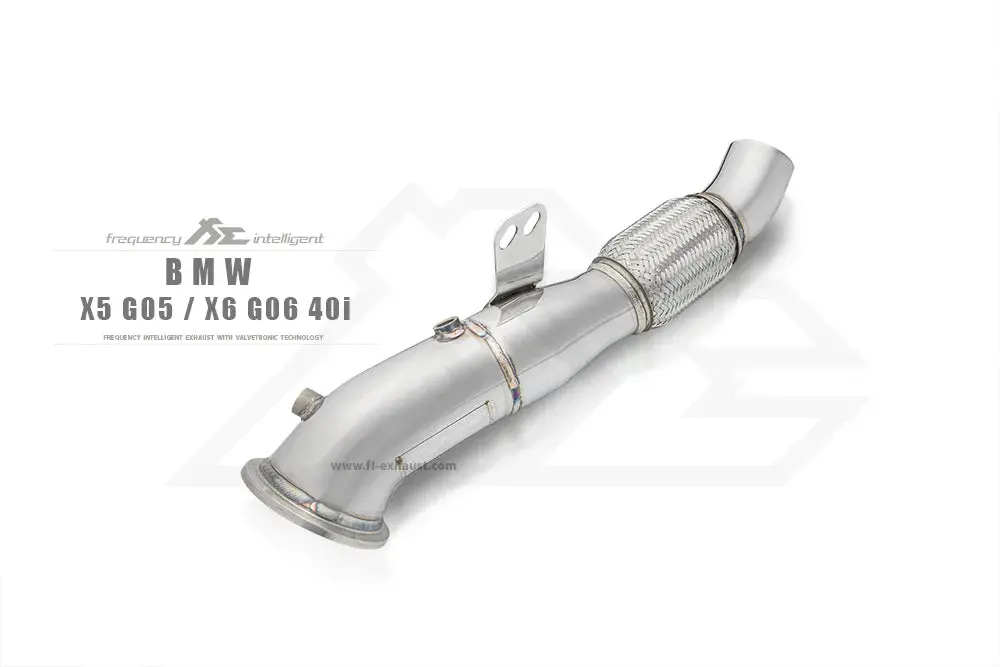 Fi Exhaust Front Pipe + Mid Pipe + Valvetronic Muffler (Retains Oem Valve Settings - No Remote) - G05 X5 | G06 X6 2019-2022 1