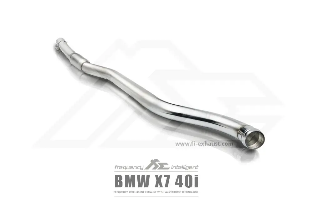 Fi Exhaust Front Pipe + Mid Pipe + Valvetronic Muffler (Retains Oem Valve Settings - No Remote) - G07 X7 2019-2022 2