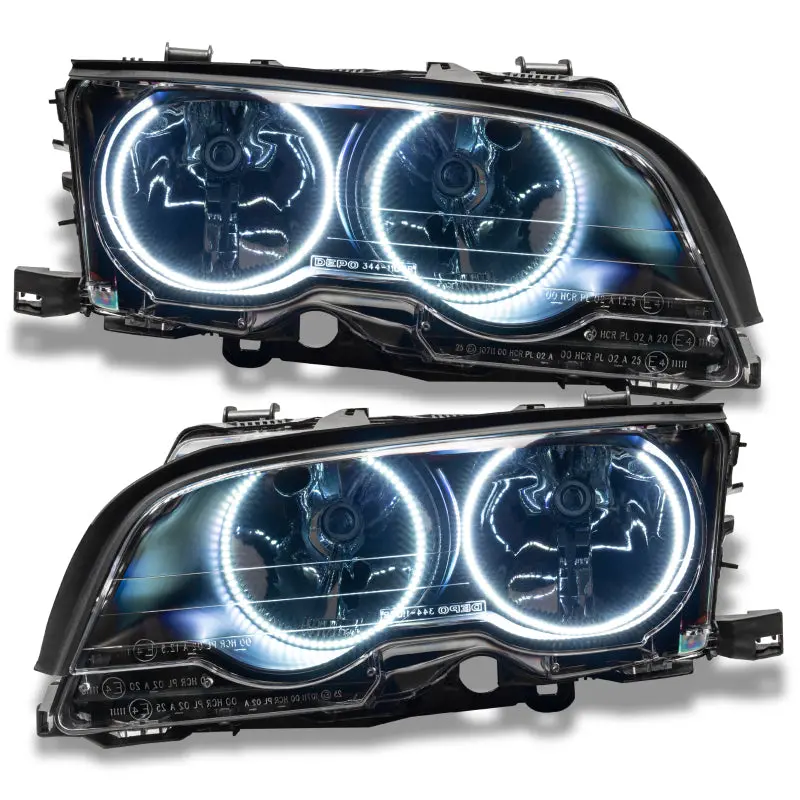 Oracle Smd Halogen Headlight Assembly For 1999–2001 Bmw 3 Series Coupe – White Lens 1