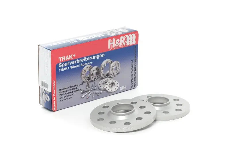 H&R Trak+ 20Mm Bolt-On Wheel Adapters – 4/114.3 Pcd, 66.2Mm Center Bore, M12X1.25 Stud Threads 1