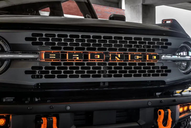 Oracle Lighting Universal Illuminated Led Letter Badges - Matte Black Surface Finish - Q 2