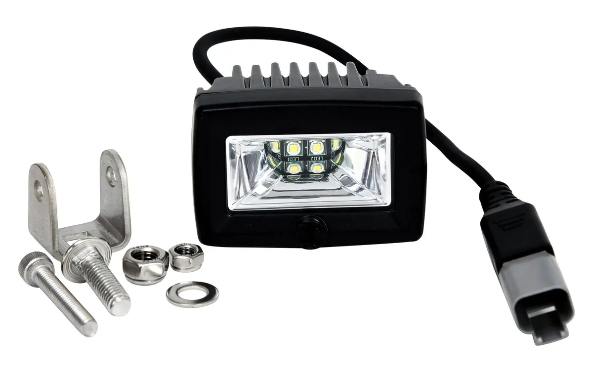 Kc Hilites C2 Led Light – 2-Inch Round, 20-Watt Flood Beam, Single-Unit Mounting 1