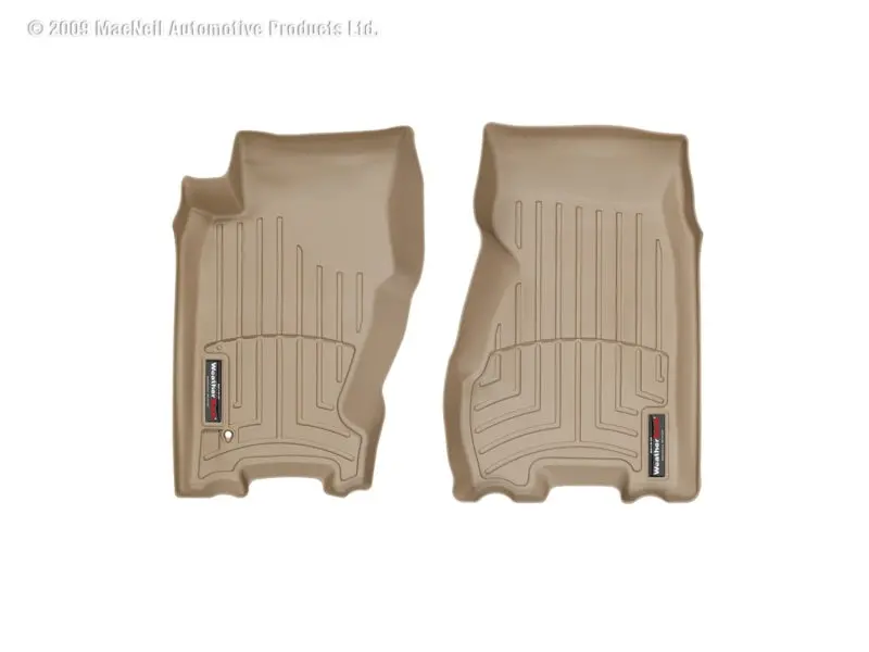 Weathertech Front Floor Liners For 1999–2004 Jeep Grand Cherokee – Tan 1