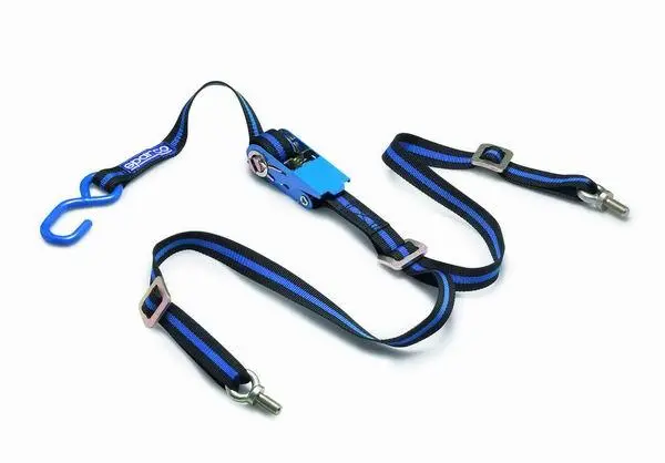 Sparco Universal Tie-Down Strap Kit For Spare Tire Mounting 1