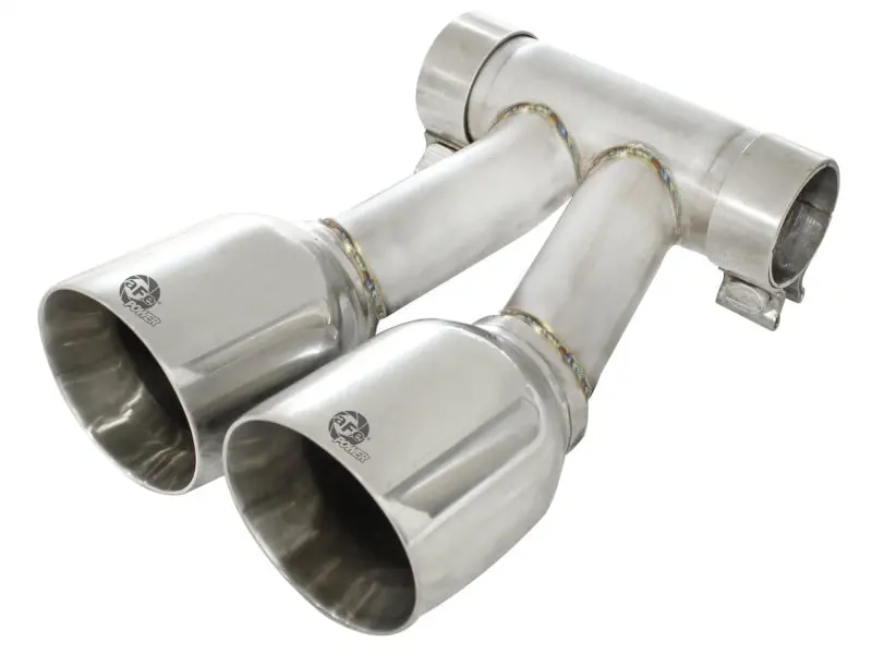 Afe Power Exhaust Tip Upgrade For 2005–08 Porsche Boxster S (987.1–987.2) – H6 3.4L, Stainless Steel 1